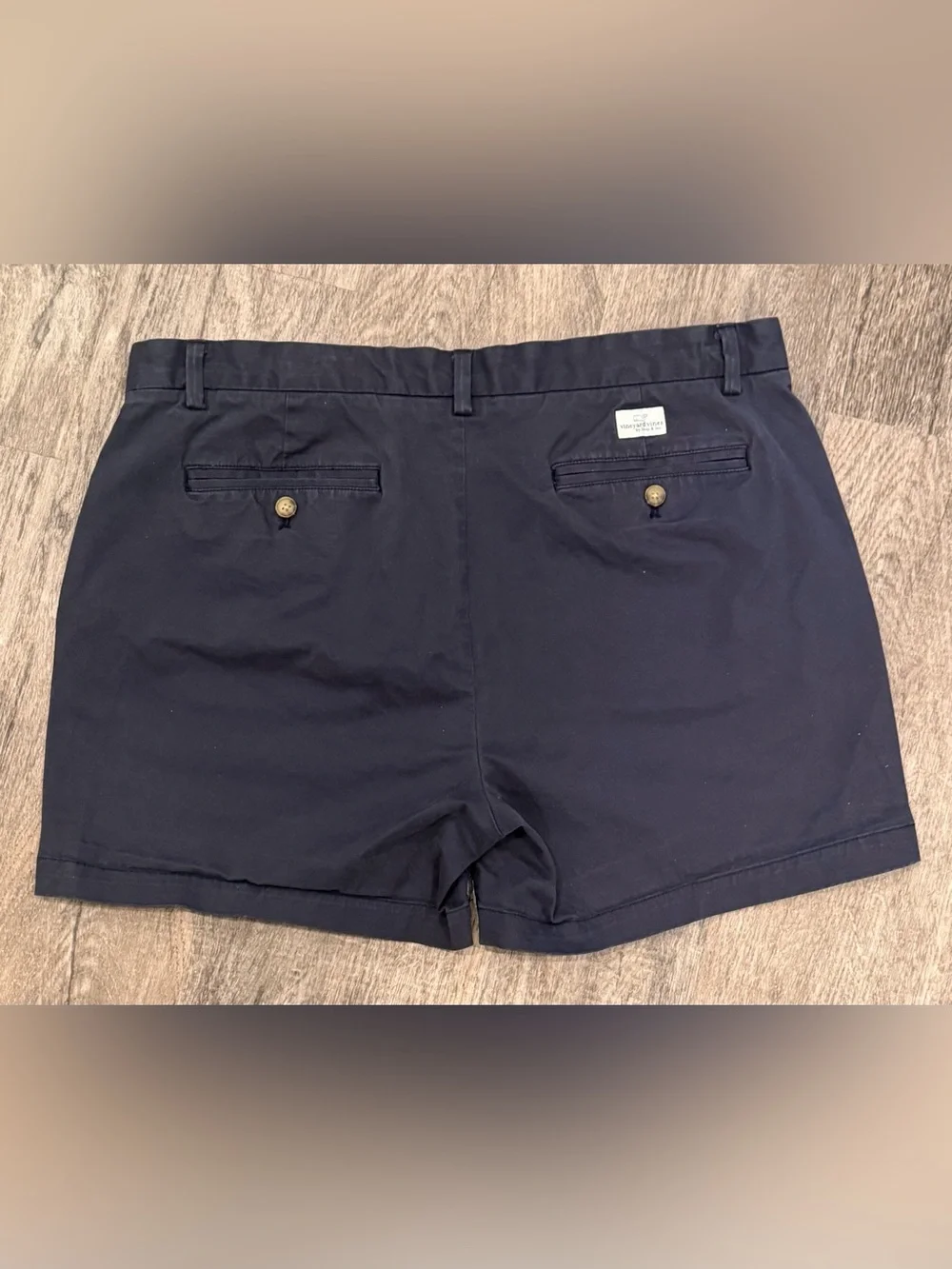 Vineyard Vines Men’s Navy Chino Shorts Size 38 Stretch Preppy